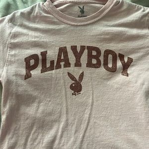 Playboy crop T-Shirt